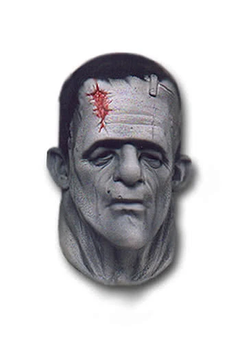 Frankenstein Maske Aus Schaumlatex 1 Frankenstein Maske Aus Schaumlatex