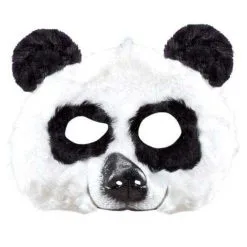 Panda Maske Aus Plüsch