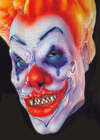 Evil Clown Schaumlatexmaske 1 Evil Clown Schaumlatexmaske