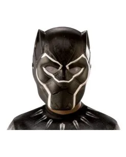 Black Panther Halbmaske Für Kinder