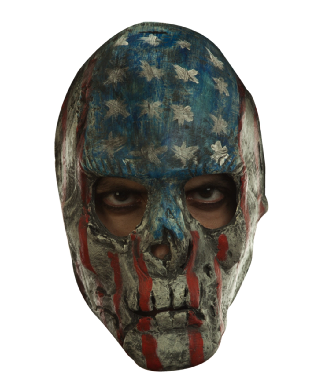 Gruseliger Patrioten Schädel Als Maske 1 Gruseliger Patrioten Schädel Als Maske