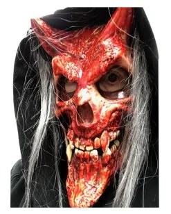 Devil Whispers Teufels Maske -Spooky Masken Geschaft devil whispers teufels maske halloween maske horror maske 13236 03