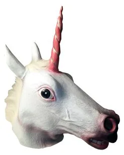 Latex Maske Einhorn Mit Mähne