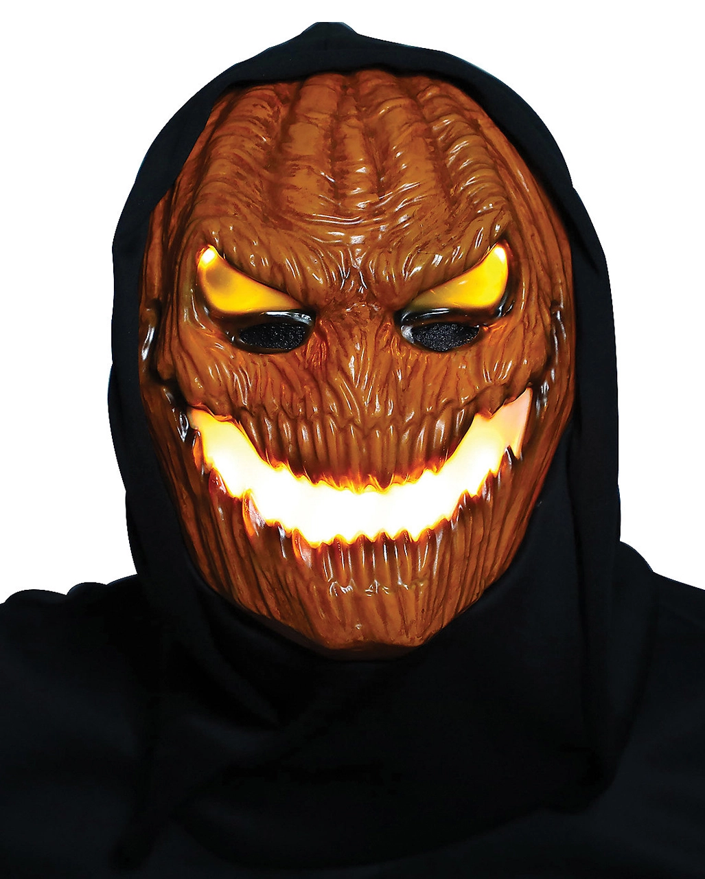 Fies Leuchtende Kürbis LED Maske 1 Fies Leuchtende Kürbis LED Maske