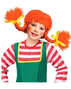 Rote Zopfperücke Für Kinder