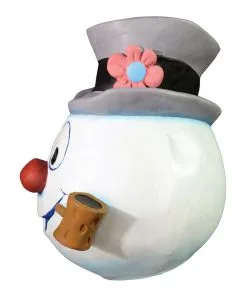 Frosty The Snowman Lizenzmaske 5 Frosty The Snowman Lizenzmaske -Spooky Masken Geschaft frosty the snowman maske lizenzierte schneemann maske aus der bekannten weihnachtsgeschichte fuer kinder 25081 3