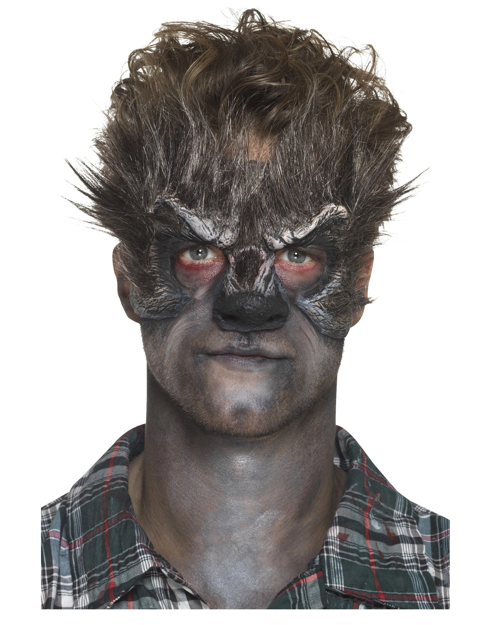 Vollmond Werwolf Schaumlatex Applikation 1 Vollmond Werwolf Schaumlatex Applikation