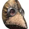 Pestdoktor Halbmaske Hellbraun