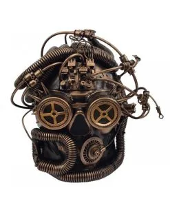 Jules Steampunk Militär Maske