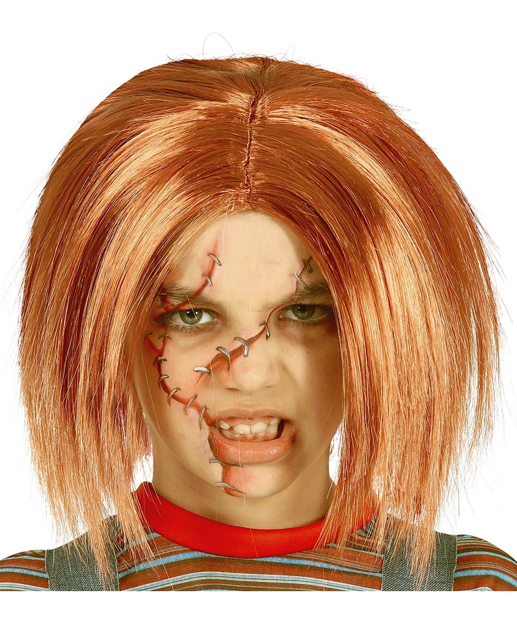 Killerpuppe Perücke Für Kinder 1 Killerpuppe Perücke Für Kinder