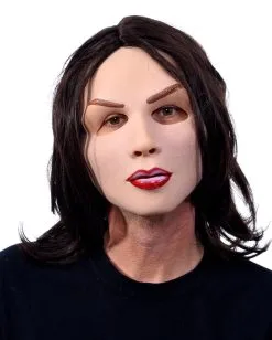 Sexy Frauenmaske Mit Schmollmund