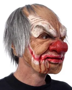 Smiley Killerclown Maske 6 Smiley Killerclown Maske -Spooky Masken Geschaft smily horrorclown maske killerclown maske halloween maske horror maske 21272 03