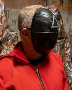 Squid Maske Dreieck Deluxe -Spooky Masken Geschaft squid maske dreieck deluxe squid mask triangle deluxe squid mascara triangulo deluxe 51962 04