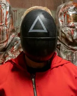 Squid Maske Dreieck Deluxe -Spooky Masken Geschaft squid maske dreieck deluxe squid mask triangle deluxe squid mascara triangulo deluxe 51962 05