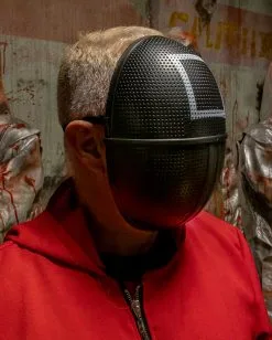 Squid Maske Viereck Deluxe -Spooky Masken Geschaft squid maske kreis deluxe squid mask circle deluxe squid mascara circulo deluxe 51966 05