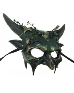 Teuflische Waldgeist Maske -Spooky Masken Geschaft teuflische faun maske diabolical faun mask teufels maske 50446 03