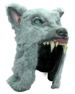 Werwolf Krieger Kopfbedeckung -Spooky Masken Geschaft wolfs krieger helm wolfs maske werwolf maske werwolfkostuem schamanen maske 20812 03